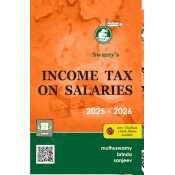 Swamy Publisher's Income Tax on Salaries for 2025-26 by Muthuswamy Brinda & Sanjeev